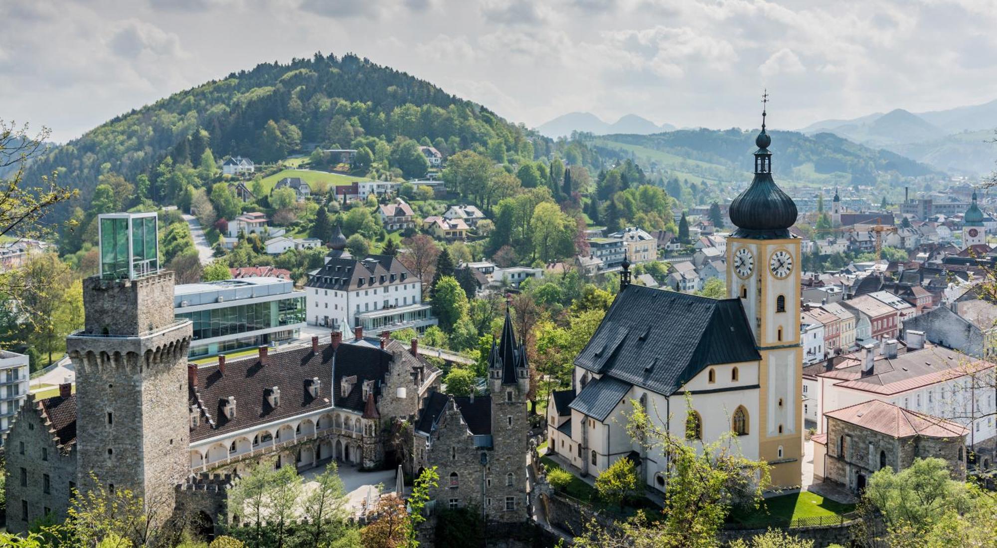 Das Schloss An Der Eisenstrasse Waidhofen an der Ybbs Buitenkant foto